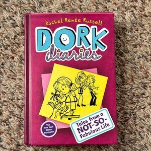 Dork Diaries Book - Purple and Yellow Cover